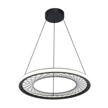 Milagro Lampa wisząca NEST 43W LED śr. 61cm ML0524 CZARNY