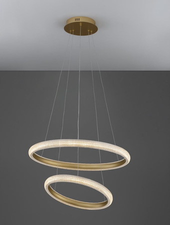 Lampa wisząca Luces Exclusivas AMECA złoty LE42818