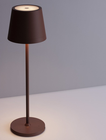 Lampa zewnętrzna Luces Exclusivas ADOBES - brązowy, przenośna LE73544