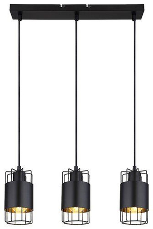 Lampa wisząca Rabalux Dimitri 3126 czarny