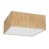 Milagro Lampa sufitowa Cork 3xE27 Biały / Korek MLP7518 BIEL / KOREK