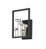 Kinkiet Zuma Line CAROLINE W0541-01A-SDAC MATT BLACK / FRENCH GOLD