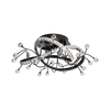 Lampa sufitowa Zuma Line MX3481-1S-3BCT MAIA LAMPA SUFITOWA CZARNA/BLACK