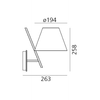 Kinkiet Artemide 1752020A La Petite LED