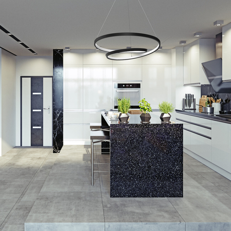 Milagro Lampa wisząca LUCERO BLACK 48W LED ML7948 CZARNY