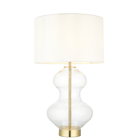 Lampa stołowa Endon Lighting Kelda Shaped 99110 mosiądz