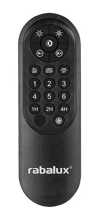 Lampa sufitowa Rabalux Adonias 5419 czarny