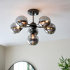 Lampa sufitowa Endon Lighting Oscar 101148 chrom