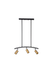 Lampa wisząca Luces Exclusivas CAYES czarny/złoty LE42617