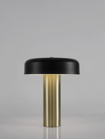 Lampa stołowa Luces Exclusivas MORELIA czarny/złoty LE42880