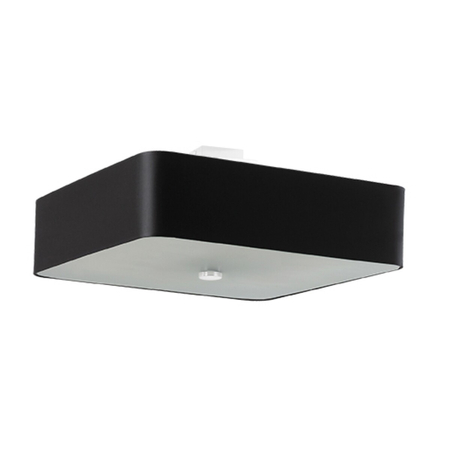 Sollux Lighting Plafon LOOPEZ czarny/chrom SL.0939