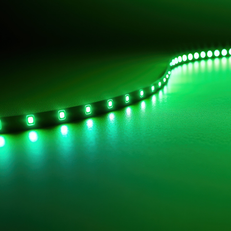 Eko-Light TAŚMA 60 LED 24W. Barwa Zielony. IP65. (5 metrów) EKPL9144