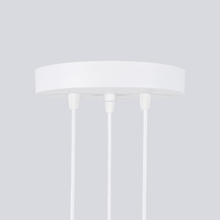 Sollux Lighting Lampa wisząca KARBON 3P biały SL.1538