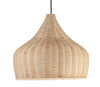 Lampa wisząca Luces Exclusivas PALMAS LE42136 drewniany