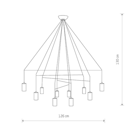 Lampa Nowodvorski IMBRIA BLACK X 9680