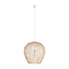 Lampa wisząca Nowodvorski HAITI M 11164 Naturalne drewno Biały