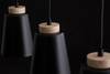 Lampa wisząca BOLERO 3 BLACK Emibig 442/3 czarny