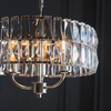Lampa wisząca Endon Lighting Clifton 104466 nikiel