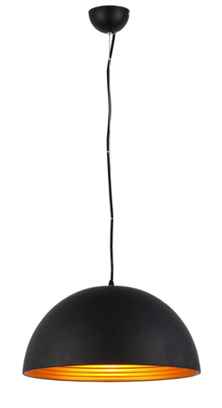 Lampa wisząca MODENA 50 BLACK/GOLD Azzardo AZ1395 czarny/złoty