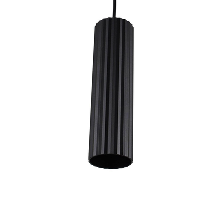 Lampa wisząca Tokio tuba 1xGU10 czarna LP-787/1P BK