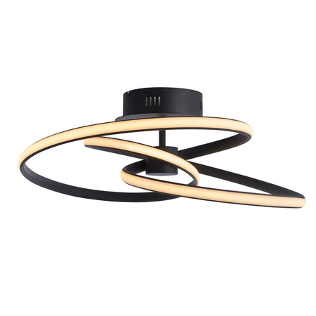 Lampa sufitowa Endon Lighting Dune 97633 biały/czarny