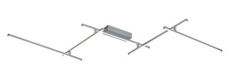 Lampa sufitowa Rabalux Negan 71020 srebrny