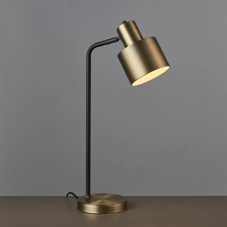 Lampa stołowa Endon Lighting Mayfield 95464 mosiądz