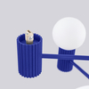 Sollux Lighting Żyrandol HALO 6 ultramaryna SL.1835