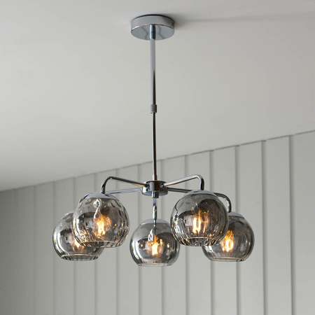 Endon Lighting Lampa wisząca 97972 chrom