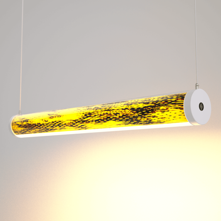 Lampa LED Wooden TUBE Bircheye Wi-Fi-Control