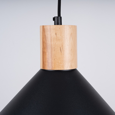 Sollux Lighting Lampa wisząca JAGA czarna SL.1320