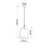 Sollux Lighting Lampa wisząca ceramiczna BUKANO SL.0842
