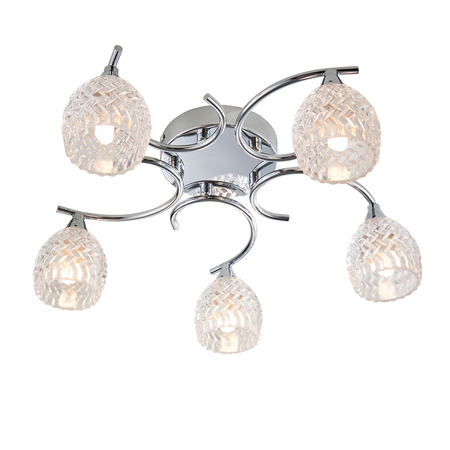 Lampa sufitowa Endon Lighting Boyer BOYER-5CH chrom