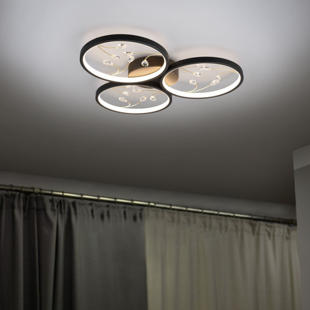 Lampa sufitowa Trio 642110332 czarny