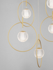Lampa wisząca Luces Exclusivas BACATA - złoty LE43201