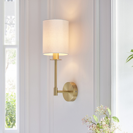 Kinkiet Endon Lighting Sancerre 99496 mosiądz
