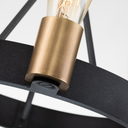 Lampa wisząca / Półplafon Silas - 3 źródła światła Quintiesse QN-SILAS-3P-DZ