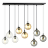 Lampa wisząca COSMO 9 BL MIX1 Emibig 714/9M1 czarny/złoty