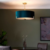 Endon Lighting Lampa wisząca 95839 mosiądz