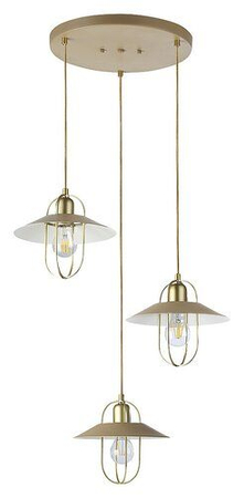 Lampa wisząca Rabalux Nesrin 3520 złoty