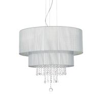 Lampa wisząca IdealLux 122601 Opera SP6 Argento