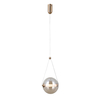 Lampa wisząca Italux Rastia PND-34361-M-HBR-AMB złoty
