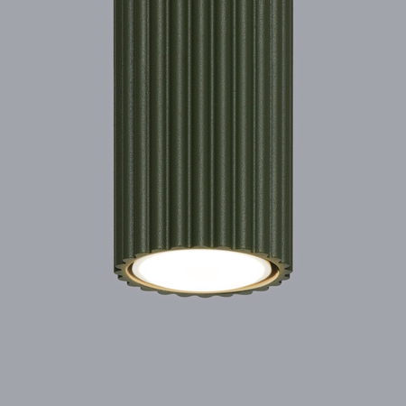 Sollux Lighting Plafon KARBON 20 zielony oliwkowy SL.1607