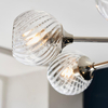 Lampa wisząca Endon Lighting Allegra 104051 nikiel