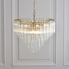 Lampa wisząca Endon Lighting Toulouse 114198 mosiądz