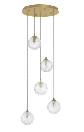 Lampa wisząca Luces Exclusivas CABRAL złoty LE42903