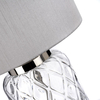 Lampa stołowa Sola - 1 źródło światła - Szary abażur Quintiesse QN-SOLA-TL-S