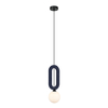 Lampa wisząca Italux PND-59839-1-BLU Niebieski