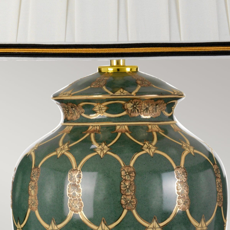Lampa stołowa Elstead Lighting Sashi zielony DL-SASHI-TL