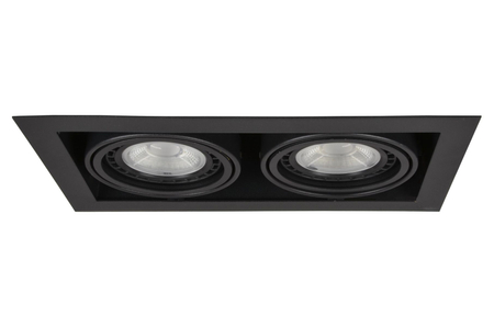 Oprawa wpuszczana NOVA 2 BLACK/BLACK Azzardo AZ2875 czarny